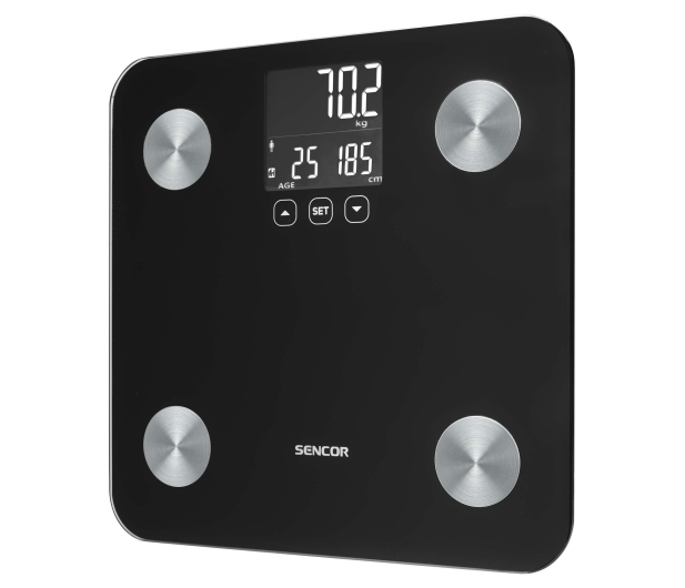 Sencor SBS 6026BK Waga łazienkowa - 1267688 - zdjęcie